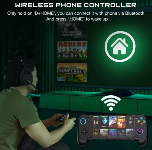 Mobile Gaming Controller for iPhone iOS Android PC Wireless Gamepad Joystick - Picture 6 of 6