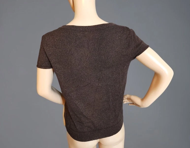 NIPON BOUTIQUE - TOP DE MALHA ELEGANTE - Tamanho 10 - Imagem 2 de 3