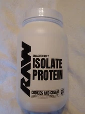Grass Fed Whey Isolate Protein, Cookies and Cream, 1.98 lbs (900 g)-Exp. 5/25