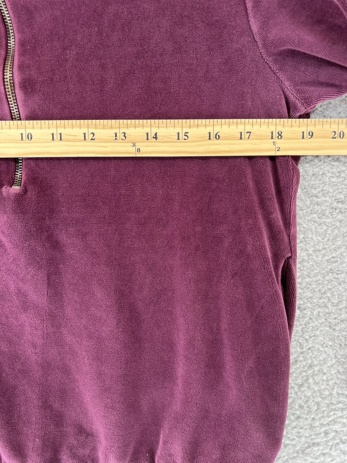 Fabletics Womens Britt Pullover Jacket Purple Gra… - image 4