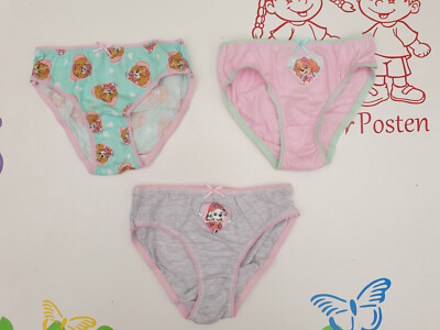 Panty Slip 3er oder 4er Pack Paw Patrol Größe 98/104 110/116