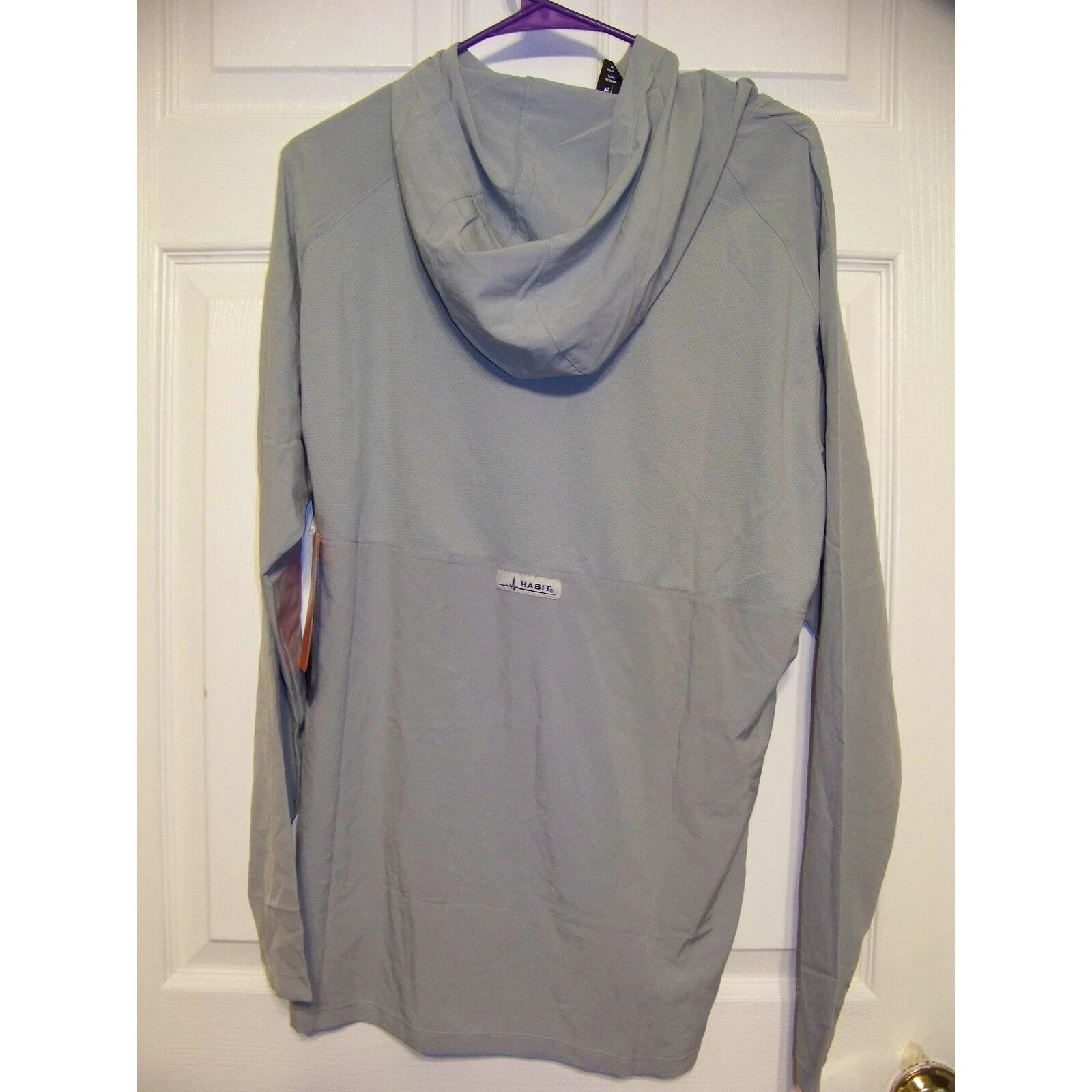 VETEMENTS Habit Hooded Silver Shoals Mens Size M