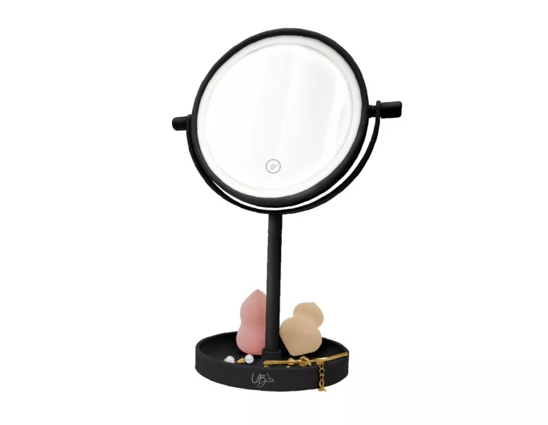 Urban butterfly table top led vanity mirror deals