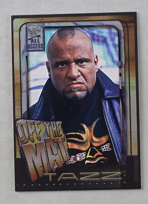 Tazz WWE Pro Wrestling Trading Card WWF Fleer Wrestler Action ECW