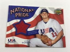 2004 Upper Deck J.D. Durbin USA Baseball National Pride Relic AR14