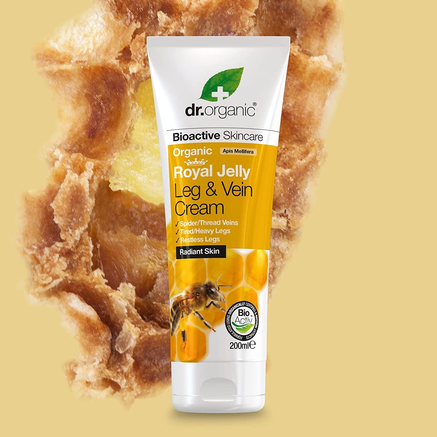 D'R ORGANIC Royal Jelly Leg And Vein Cream, 200ml eBay