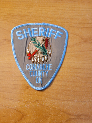 Comanche County OK Sheriff Patch