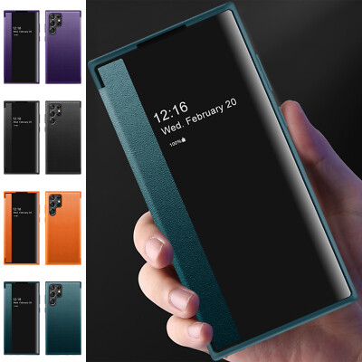 Smart Flip Shockproof PU Leather Slim Phone Case For Samsung Galaxy S25 Ultra|+ 