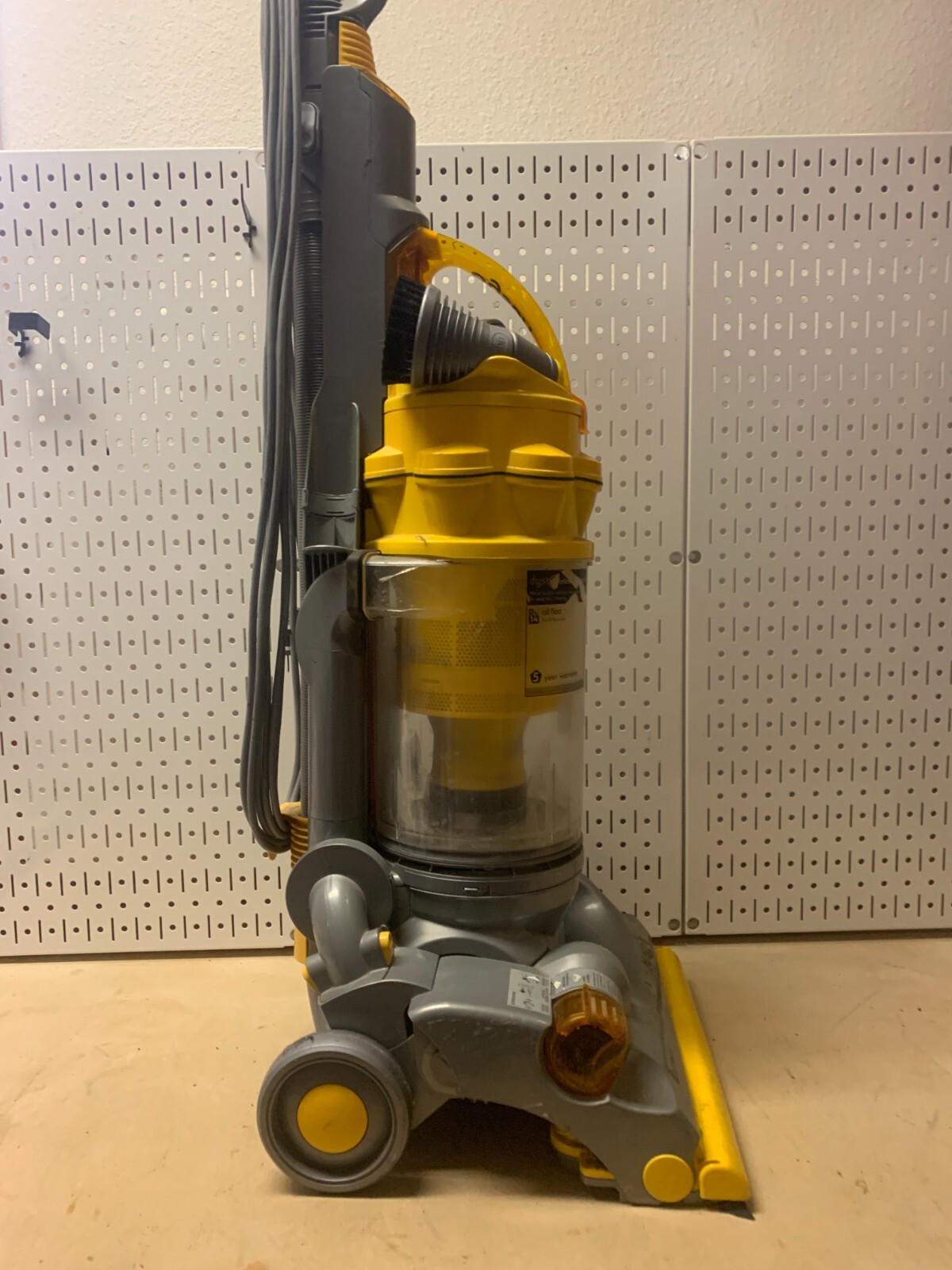 Dyson DC14 All Floors Cyclone Upright Bagless Vacuum Cleaner Yellow eBay