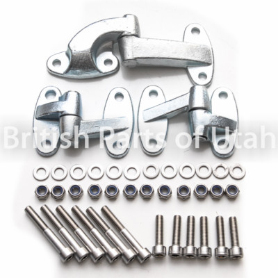 Land Rover Defender Tailgate Rear Cargo Door Hinges Stainless Bolts Series 3 90