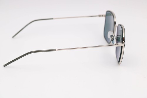 Ottoto Skill Green/Silver Square 35-002417 Eyeglasses Frames 52-20-145 - Picture 2 of 6