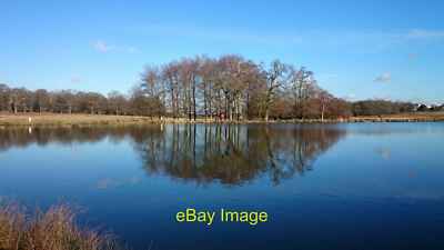 Pen Ponds Richmond Park Die Pen Ponds sind zwei Seen geteilt durch c2019