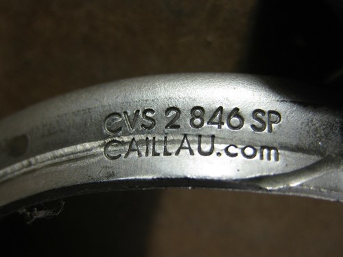 Caillau CVS 2 846 SP High Temp 84mm 3-1/4” Exhaust V-Band Clamp Turbo Downpipe - Picture 2 of 9
