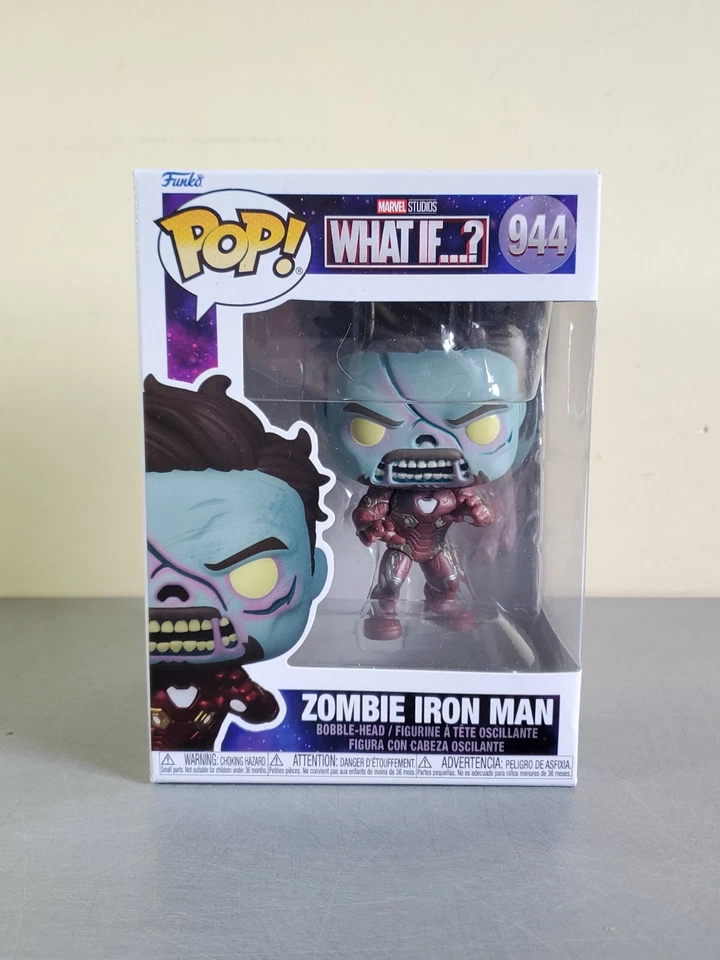 Funko Pop 944 Zombie Iron Man Marvel What If Neuf Jamais Ouvert Boîte d’Origine - Photo 2/4