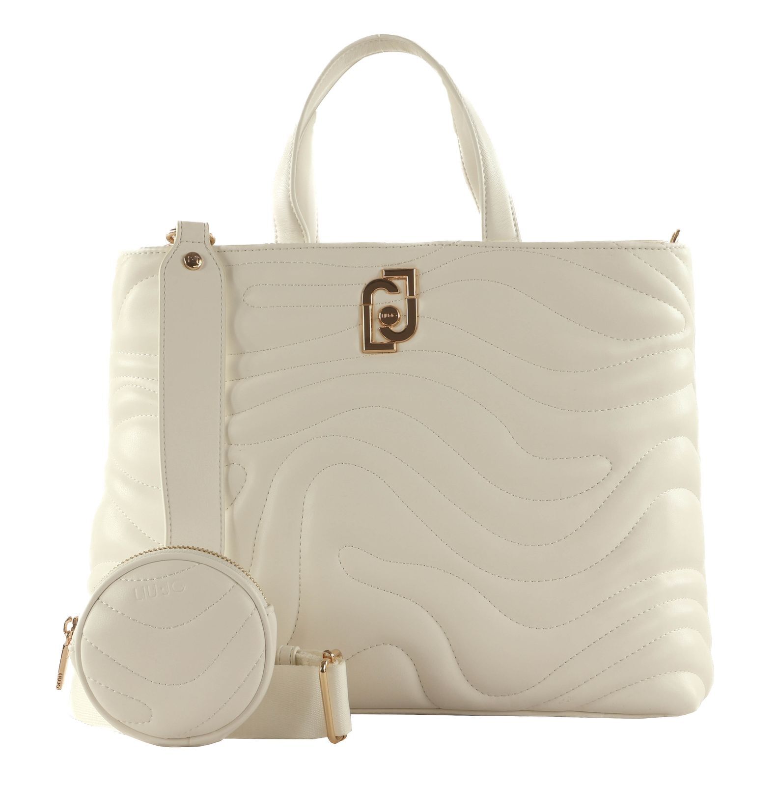 LIU JO shopper bag Achala Tote M Cream