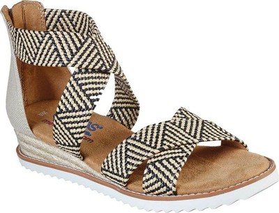 skechers bobs desert kiss mountain princess strappy sandal