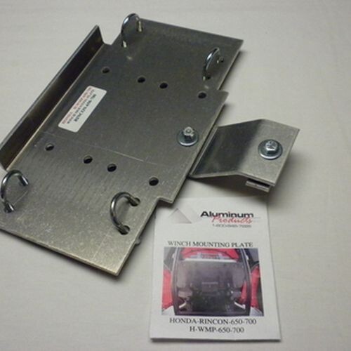 Honda Rincon 650 03-05 700 06-14 SKID PLATE Hook Holster and Winch Mount- 2 pc - Imagen 3 de 3