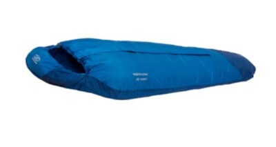 Mumienschlafsack Highlander Trekker 50, blau - Temperaturbereich: -2°C bis +12°C