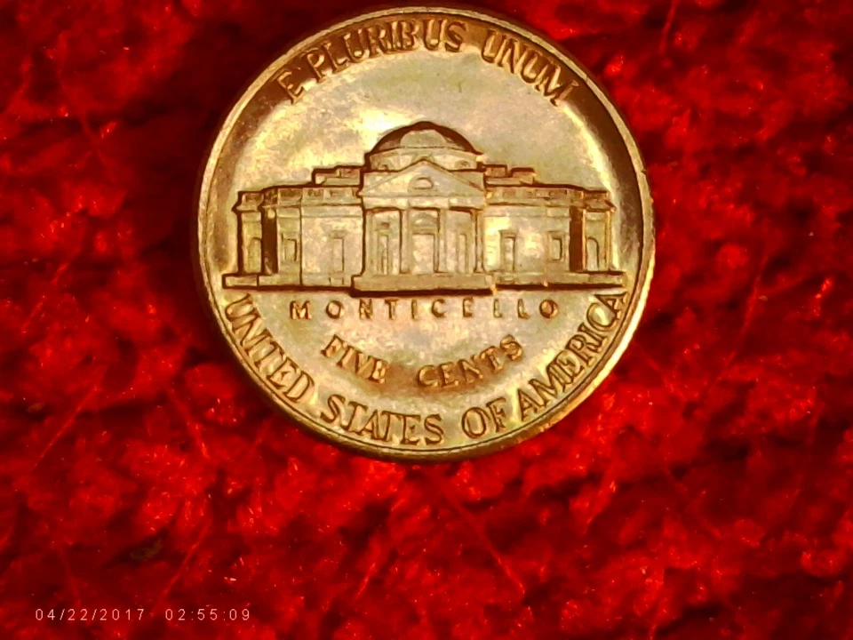 1987-P JEFFERSON NICKEL - BU - FULL STEPS - KM A192 - Image 2 of 2