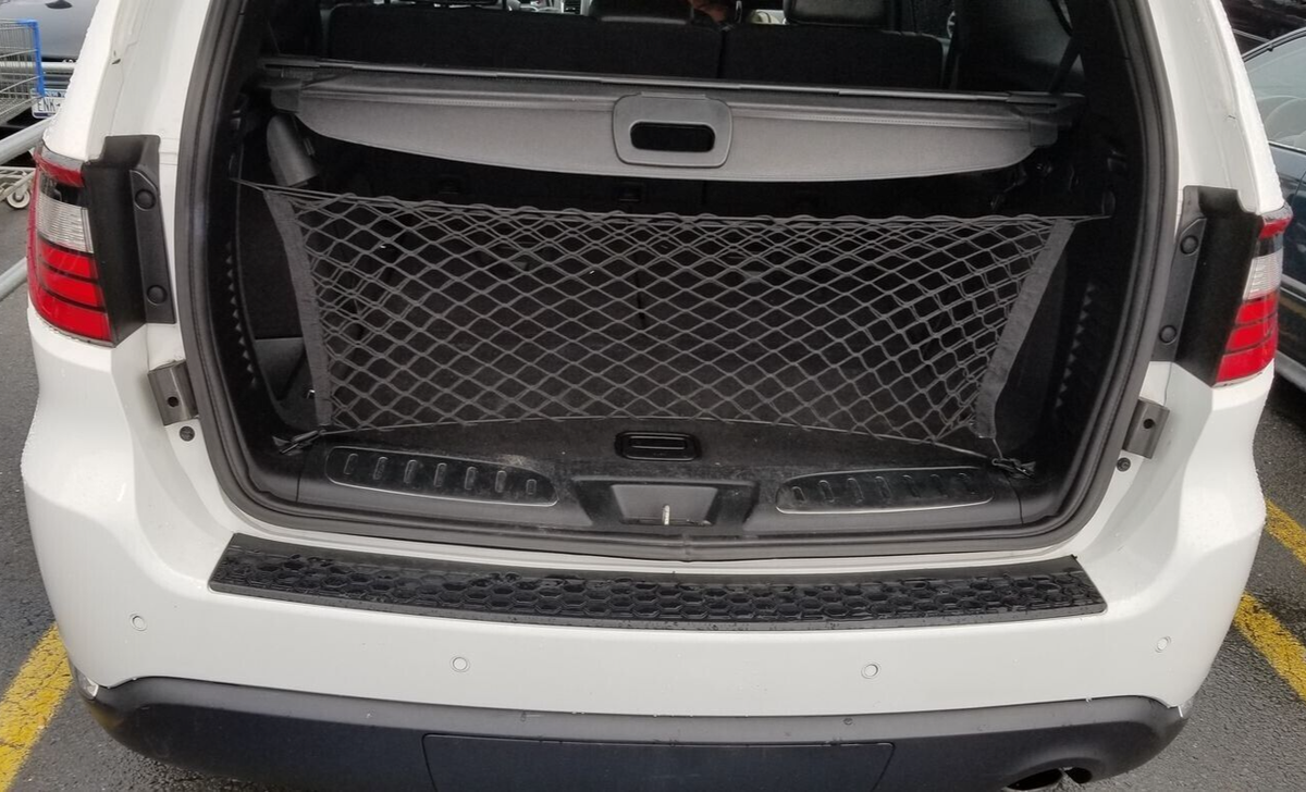 Rear Trunk Cargo Net For Dodge Durango 2011-2025 | Envelope Style Mesh Organizer