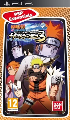 PSP Spiel Naruto Shippuden: Ultimate Ninja Heroes 3 III Essentials Version NEU
