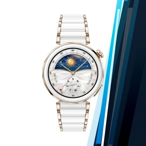 Huawei Watch GT 5 Pro Bluetooth iOS Android Smartwatch(White Ceramic/42mm/1.43”) - Picture 3 of 4