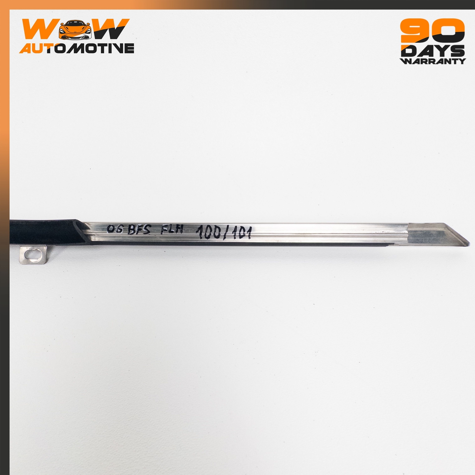 06-13 BENTLEY CONTINENTAL FLYING SPUR FRONT LEFT BODY TRIM STRIP CHROME OEM