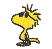WOODSTOCK with Glasses - PEANUTS COMIC STRIP - Embroidered Iron-On Patch