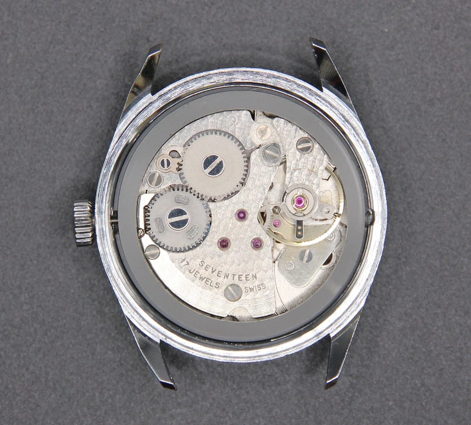 Vintage Roamer Supersport Ref 195 2100 001 1960s 17J Manual 32mm Swiss - image 4 of 4