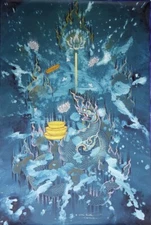 2 Wall decor Abstract Art Painting Original Acrylic Paint Canvas Thailand Artist