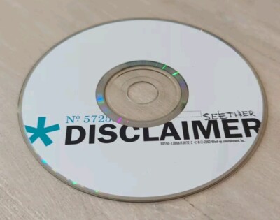 Seether : Disclaimer CD