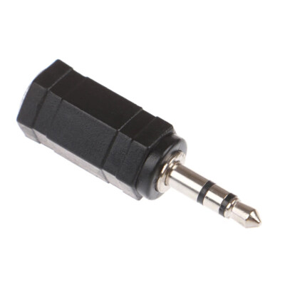 2.5mm to 3.5mm Audio Adapter Female to Male Stereo Plug Converter Jack