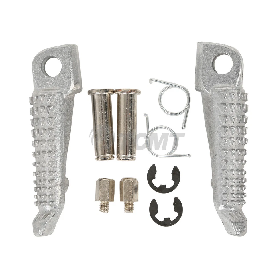 Reposapiés delanteros de aluminio aptos para Kawasaki Ninja 650R EX650 2006-2013 Foto 3 de 4