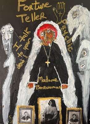 Outsider Art, Primitive Art, Brut Art, Self-Taught Artist -  Fortune Teller