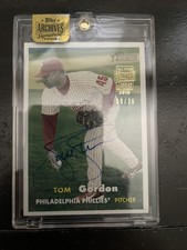 2016 Topps Archives All-Star Tom Gordon AUTO 9/36 On 2006 Topps Phillies