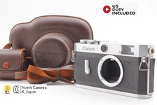 All Works N MINT w/Case  Canon P Rangefinder Film Camera Body Only From JAPAN