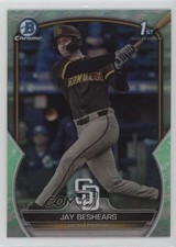 2023 Bowman Draft Chrome Lunar Glow Refractor Jay Beshears #BDC-166 1d8g