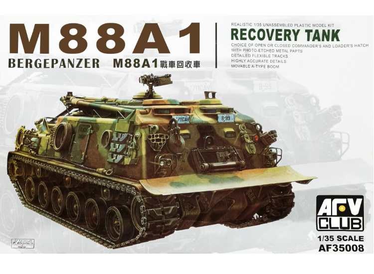 AFV Club 35008 1/35 M88A1 Recovery Vehicle