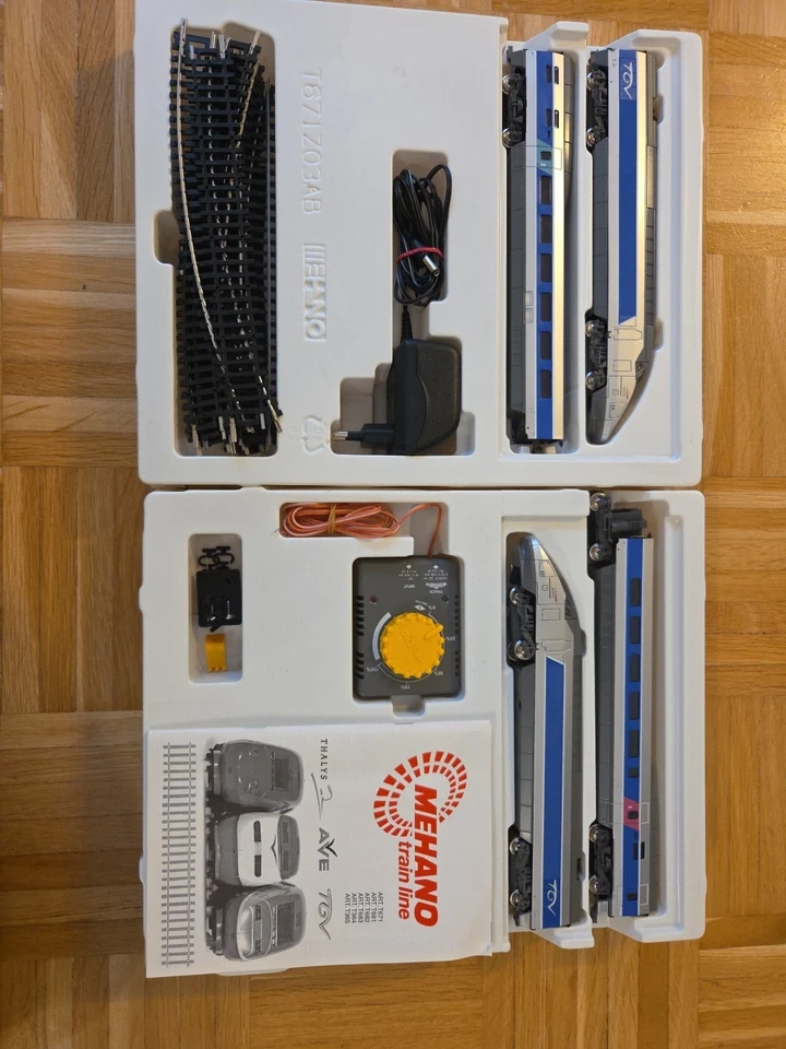 TGV Atlantique Mehano Train Line Train Du Nouveau Millenaire H0 Ovp - Bild 2 von 2