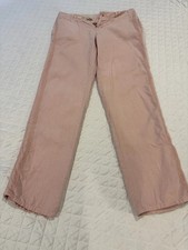 DA-NANG Da Nang Pink Cotton Silk Twill Dress Pants Women's M Vintage Y2K 20 YO