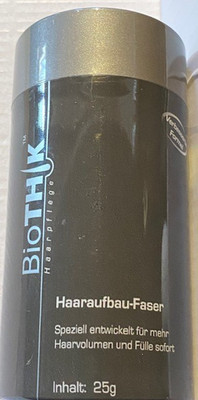 BioThik Haaraufbau Faser Schütthaar Farbe Wheat Blond  25 gramm Neu OVP