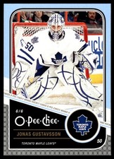 2011-12 O-Pee-Chee #426 Jonas Gustavsson Toronto Maple Leafs Hockey Card
