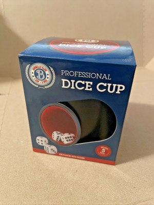 Professional Dice Cup | For Players with Passion | Superior Bicast Leather {NEW}