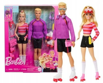 Barbie Fashionista Barbie & Ken auf Rollschuhen HXK90