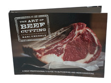 The Art of Beef Cutting Kari Underly Hardcover Butchering Guide Wiley Book