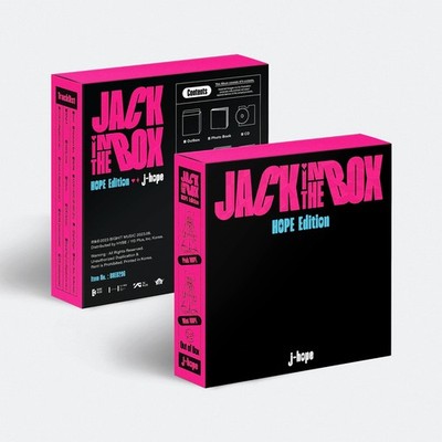 J-Hope BTS J-HOPE JACK IN THE BOX 1st Album HOPE Edition Poster on pack+Pho (CD)