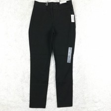 Old Navy Womens Pants Pixie Skinny Ankle High Rise Black Jack 0 New