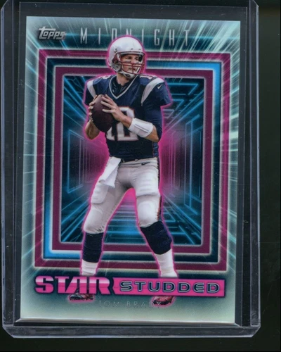 2024 Topps Midnight Tom Brady #SS-18 Star Studded Patriots
