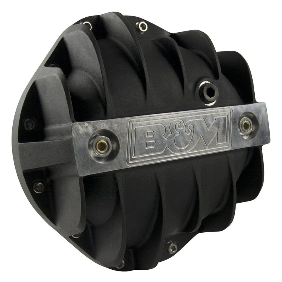 For Chevy R10 Suburban 1987 B&M 71504 Rear Extra Capacity Differential Cover Foto 3 de 3