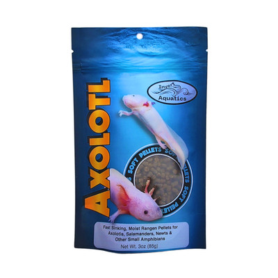 Soft Pellets for Axolotls - Moist Sinking Diet for Axolotl, Newts, Salamanders 